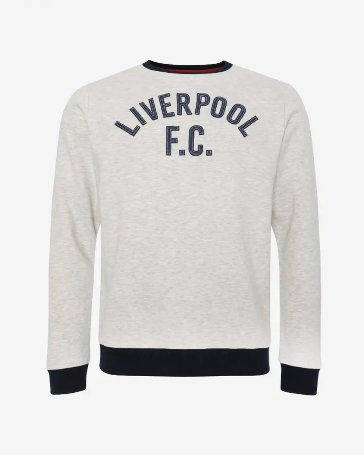 Liverpool FC мъжка блуза Applique Crew Ecru, размер S – снимка 6