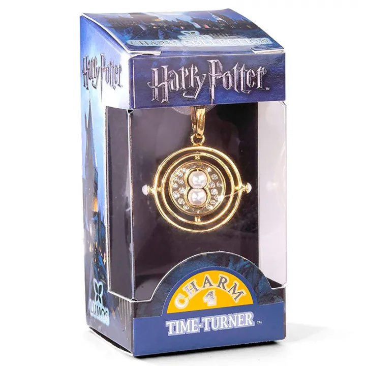Harry Potter позлатен талисман Time Turner – снимка 2