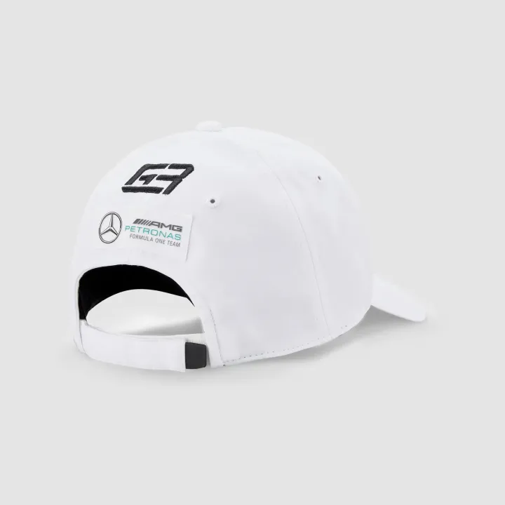 Mercedes AMG Petronas F1 бяла шапка с козирка George Russell – снимка 3
