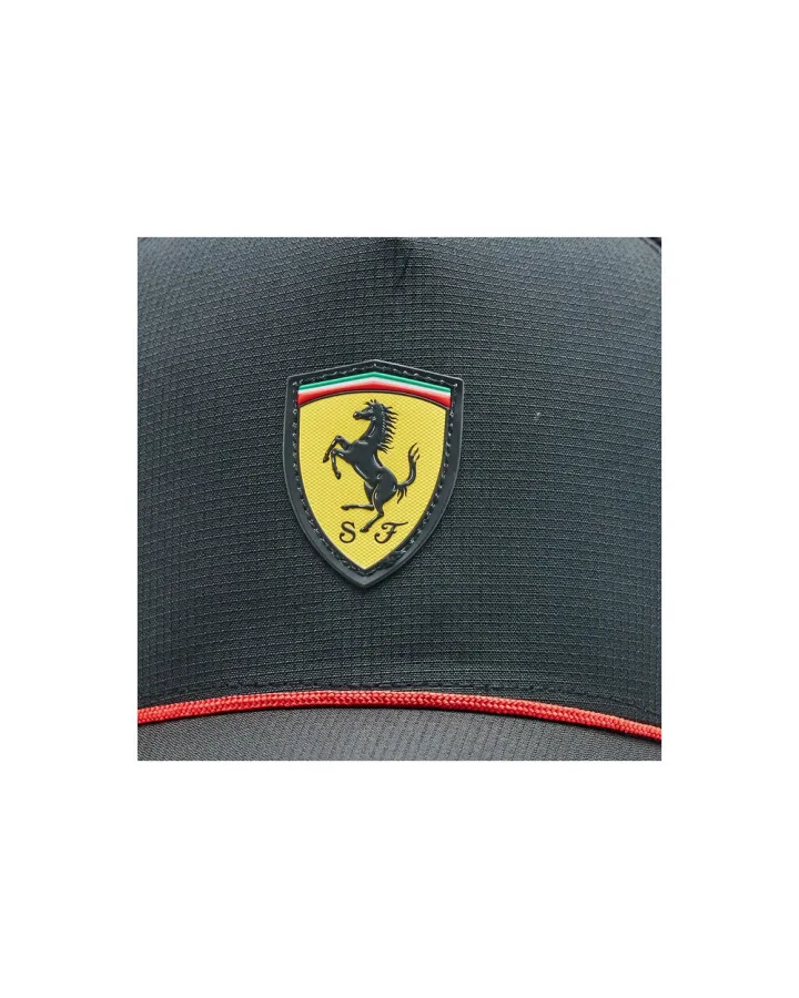 Scuderia Ferrari черна шапка с козирка Trucker – снимка 3