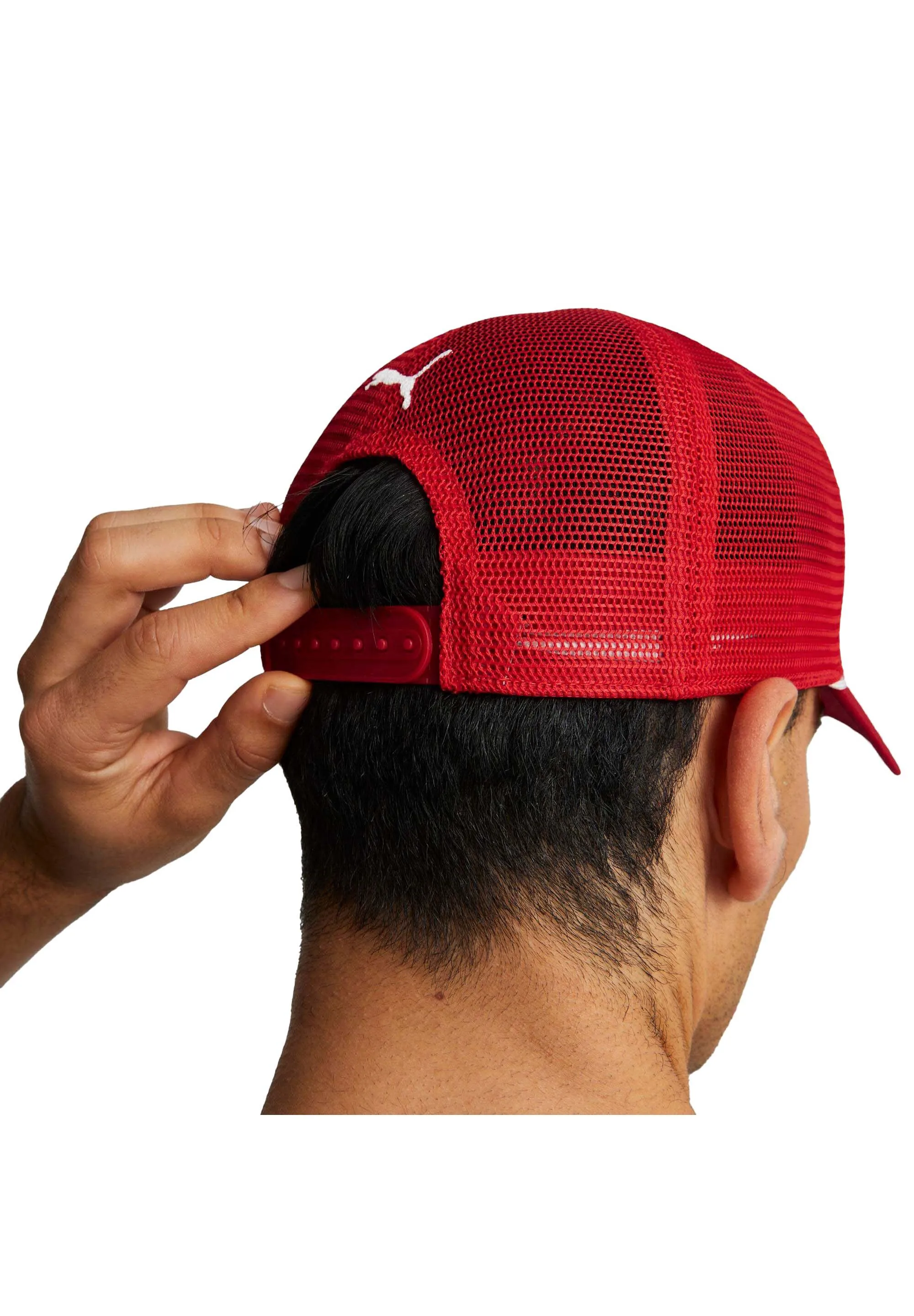Scuderia Ferrari червена шапка с козирка Trucker – снимка 4
