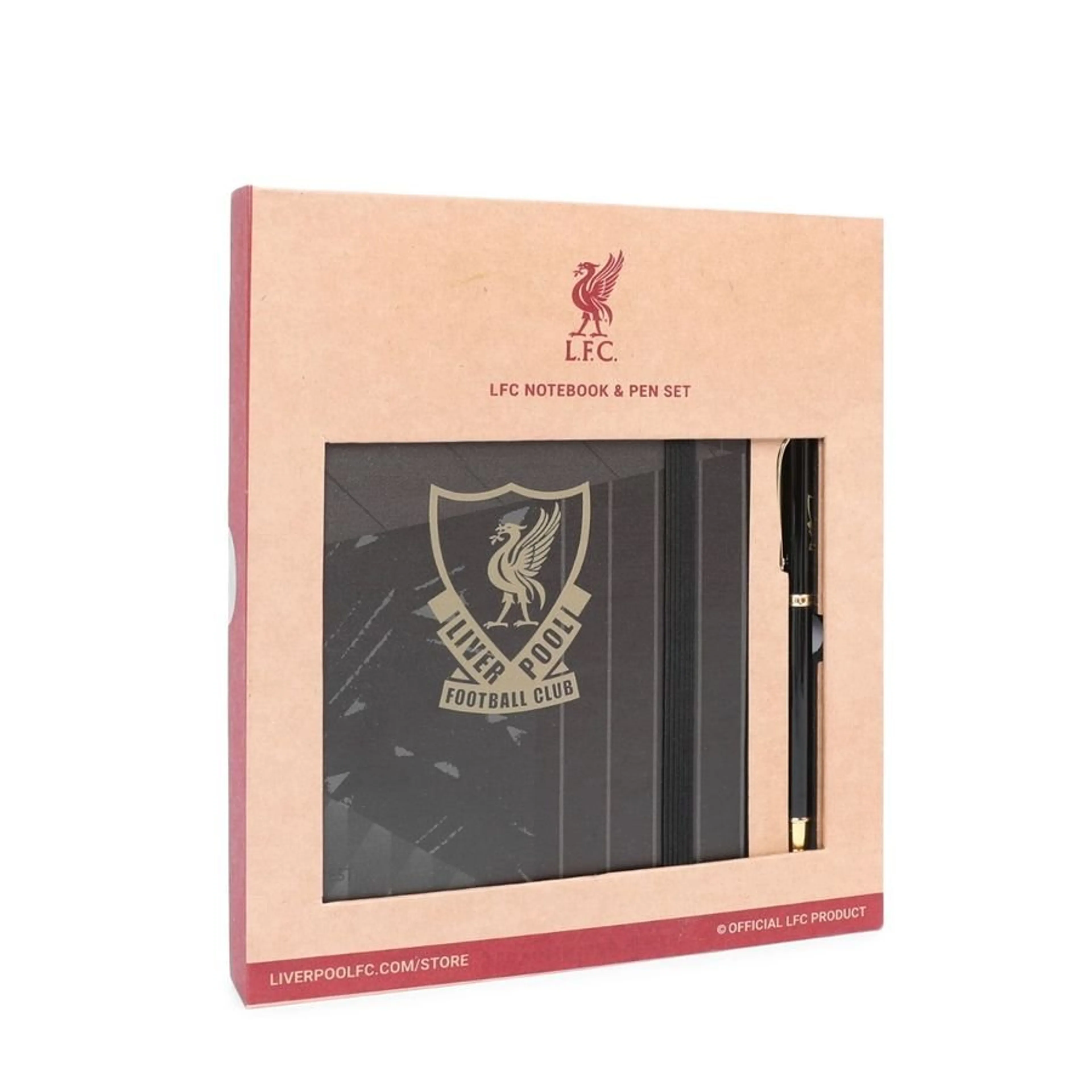 Liverpool FC луксозен комплект тефтер и химикалка – снимка 4