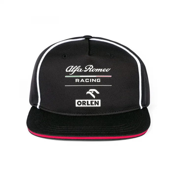 Alfa Romeo F1 team Orlen шапка с права козирка Black – снимка 2
