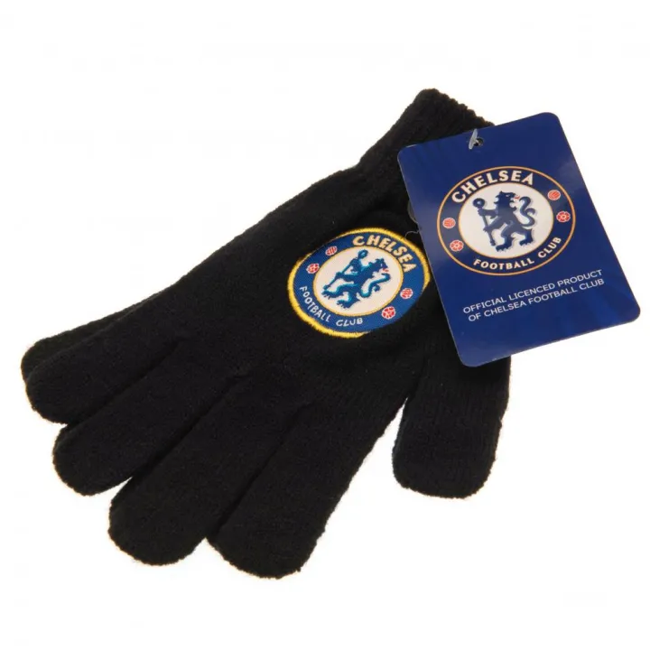Chelsea FC плетени ръкавици за младежи – снимка 3