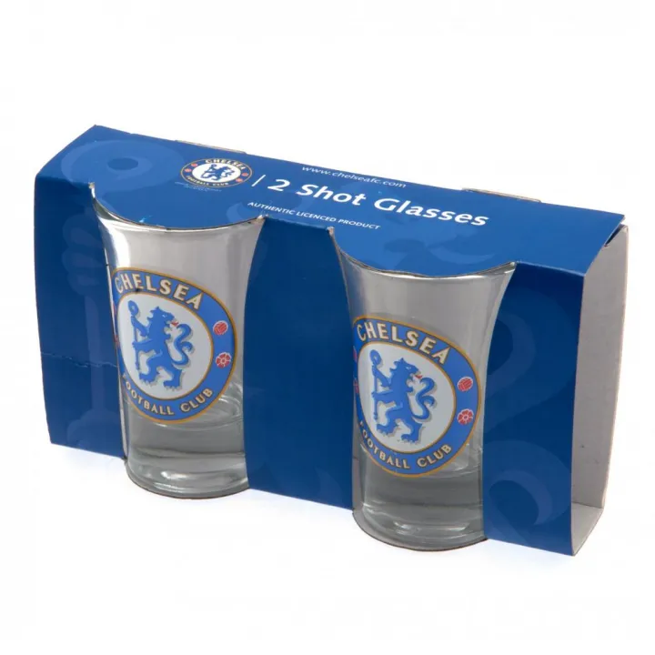 Chelsea FC 2 бр. чаши за шот – снимка 3