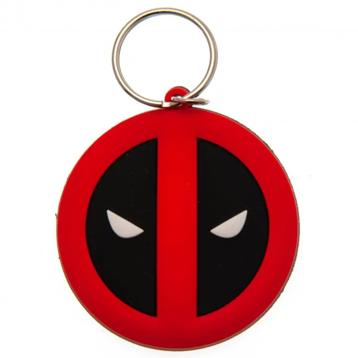 Deadpool подаръчен комплект чаша, подложка, ключодържател – снимка 4