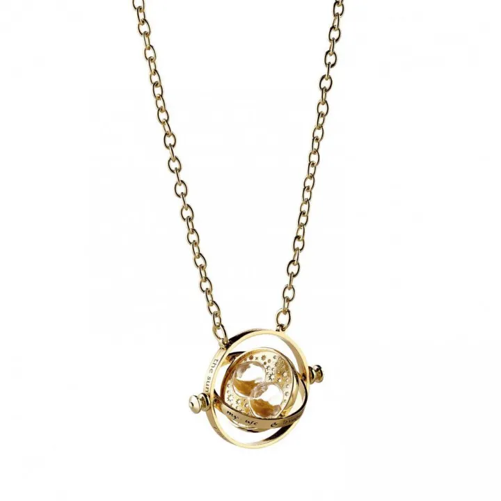 Harry Potter позлатена верижка Time Turner – снимка 2