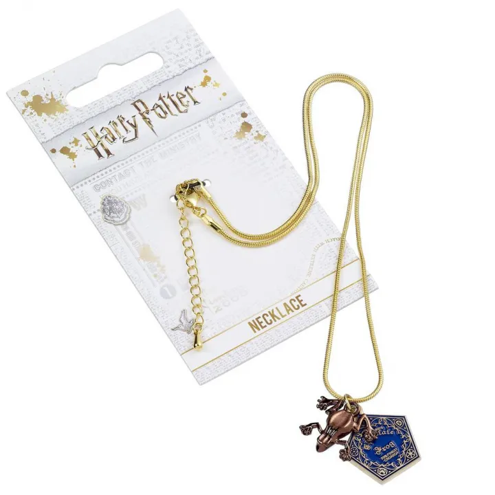 Harry Potter позлатена верижка Chocolate Frog – снимка 4