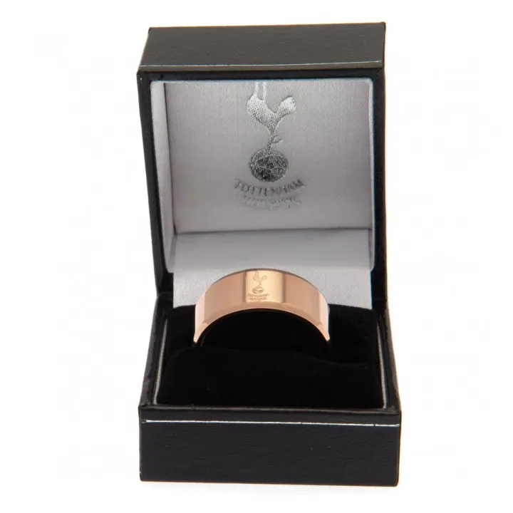 Tottenham Hotspur FC Rose позлатен пръстен, среден – снимка 3