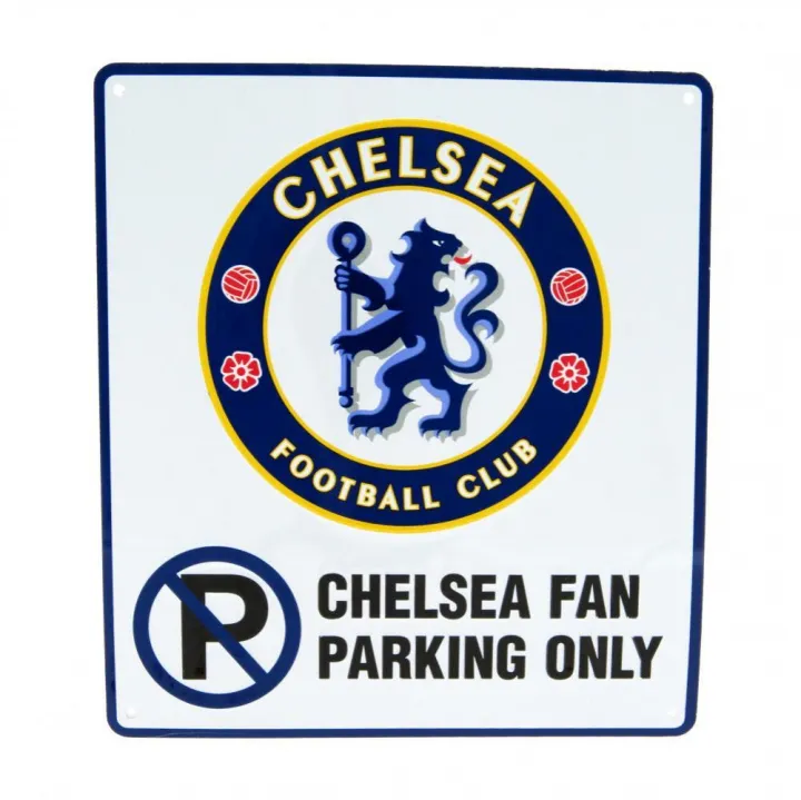 Chelsea FC метална табела No Parking – снимка 3