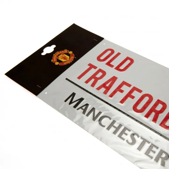 Manchester United FC метален уличен знак – снимка 3