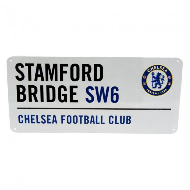 Chelsea FC метален уличен знак – снимка 3