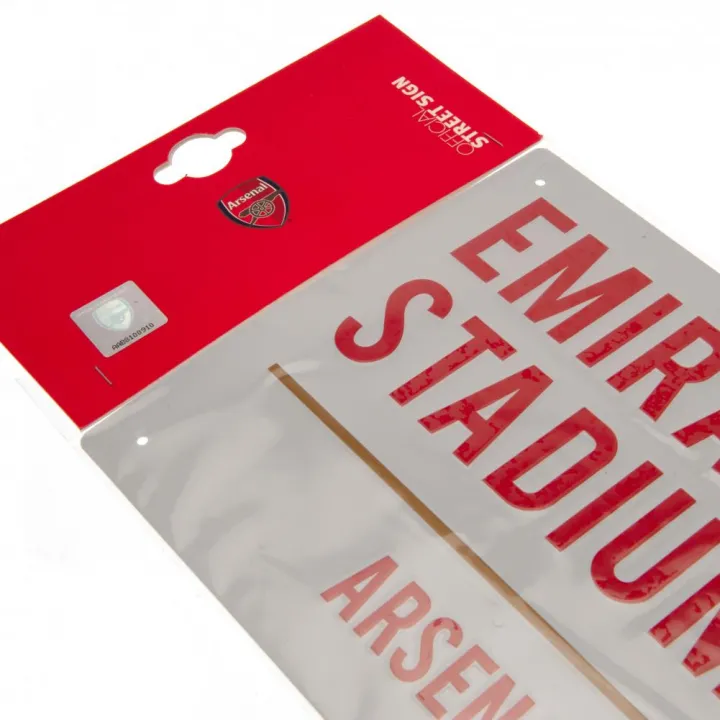 Arsenal FC метален уличен знак – снимка 3