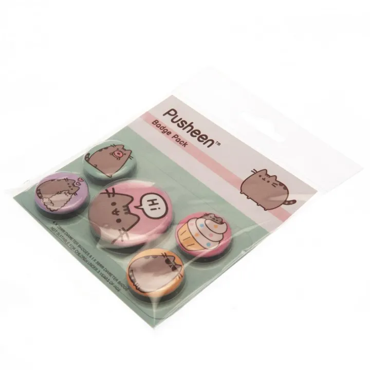 Pusheen комплект значки – снимка 3