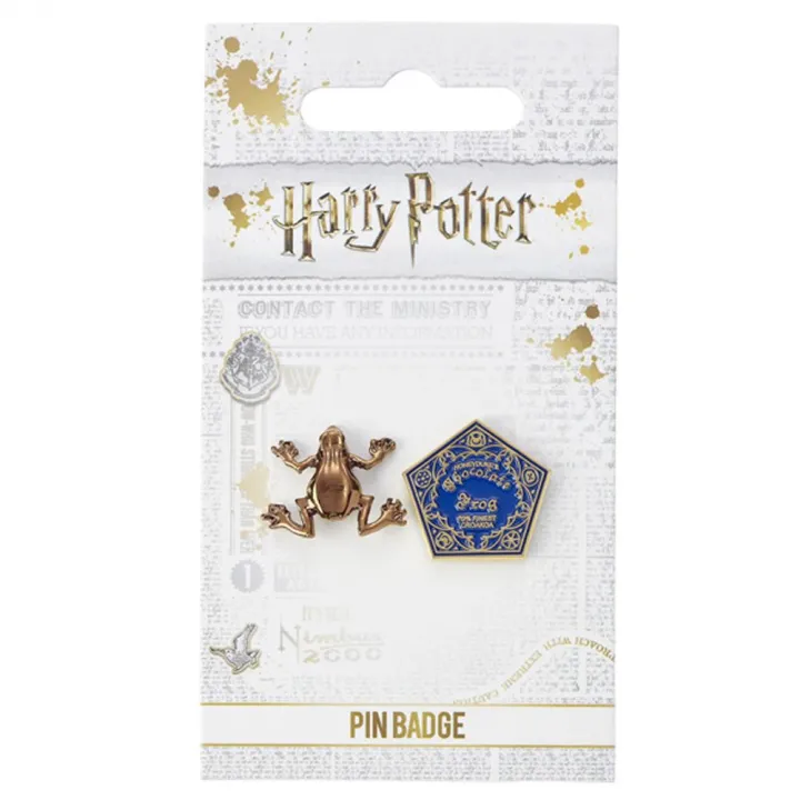 Harry Potter комплект значки 2 бр. Chocolate Frog – снимка 2