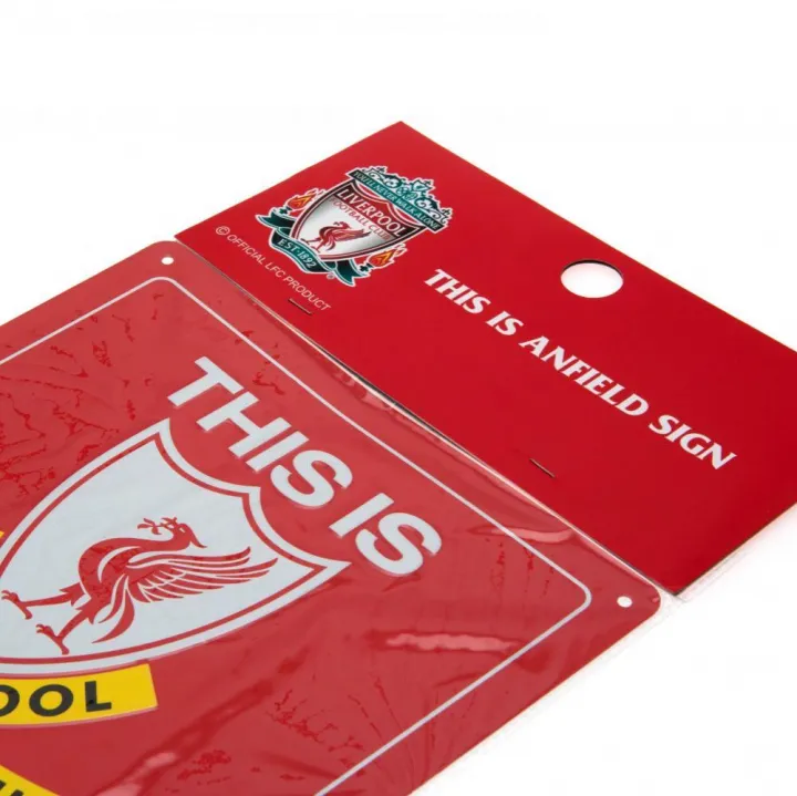 Liverpool FC метална табела This is Anfield – снимка 2