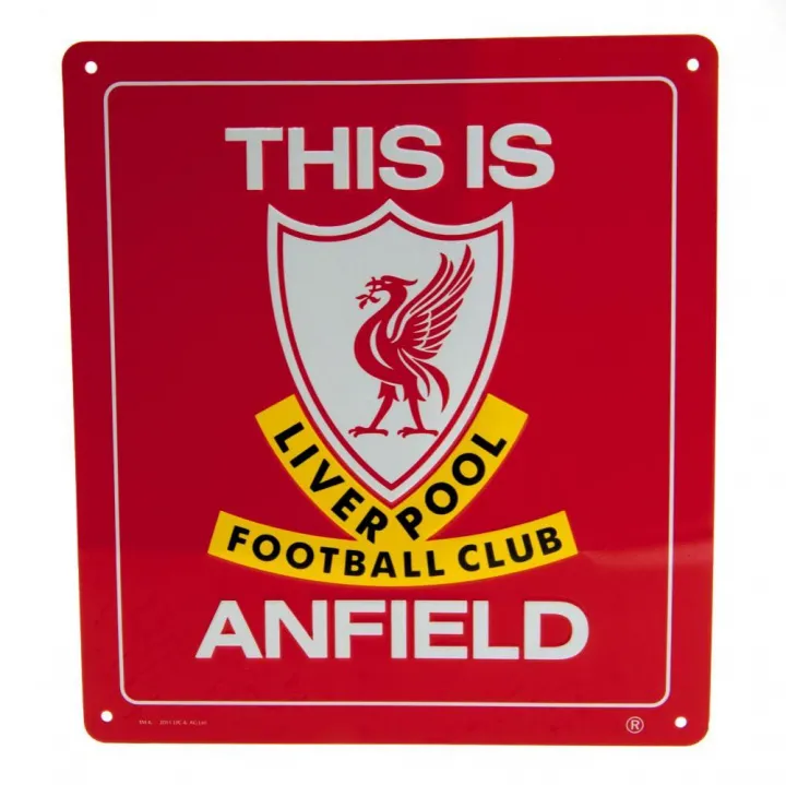 Liverpool FC метална табела This is Anfield – снимка 4