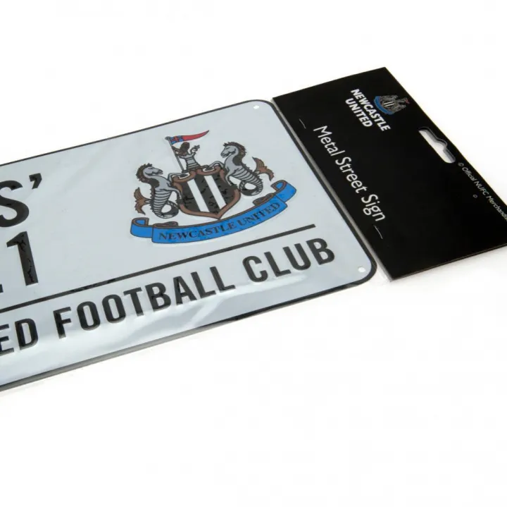 Newcastle United FC метален уличен знак – снимка 2