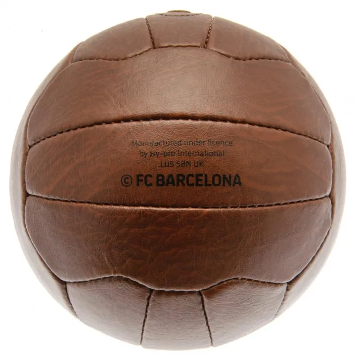 Barcelona ретро топка еко кожа – снимка 3