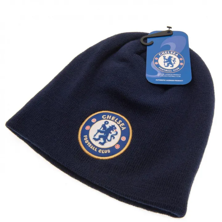 Chelsea FC тъмно синя плетена шапка – снимка 3