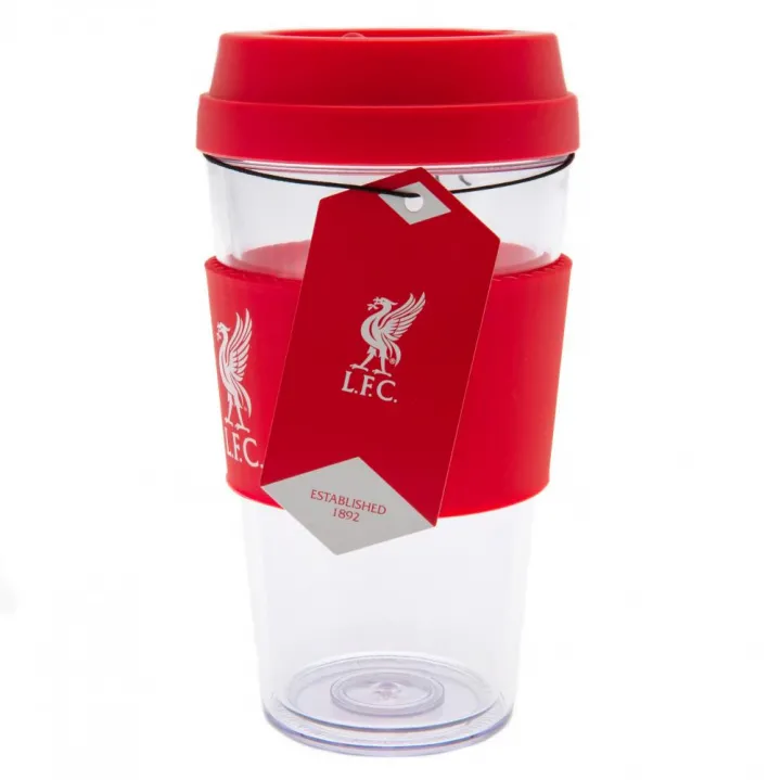 Liverpool FC прозрачна чаша за път – снимка 3