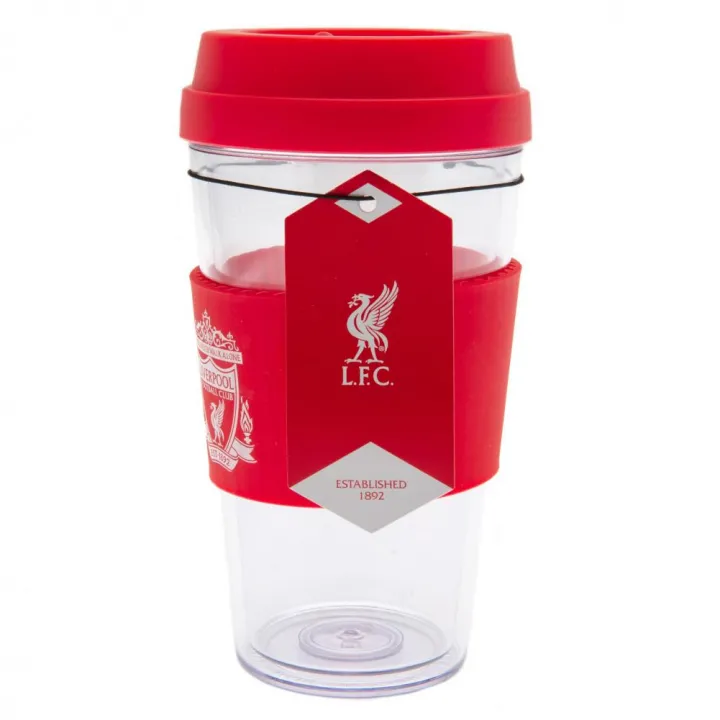 Liverpool FC прозрачна чаша за път – снимка 3