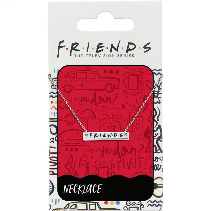 Friends посребрено колие Logo – снимка 4