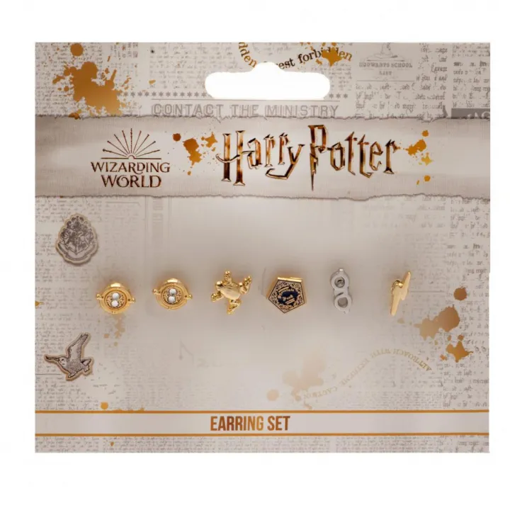 Harry Potter комплект обеци със златно покритие Mix&Match – снимка 3