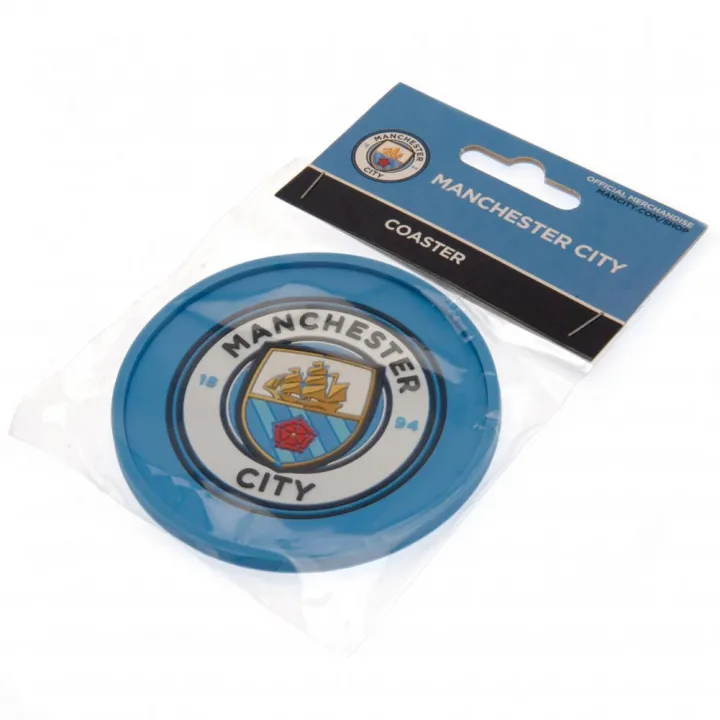 Manchester City FC силиконова подложка за чаша – снимка 3