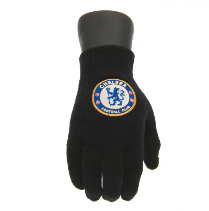 Chelsea FC плетени ръкавици за младежи – снимка 2