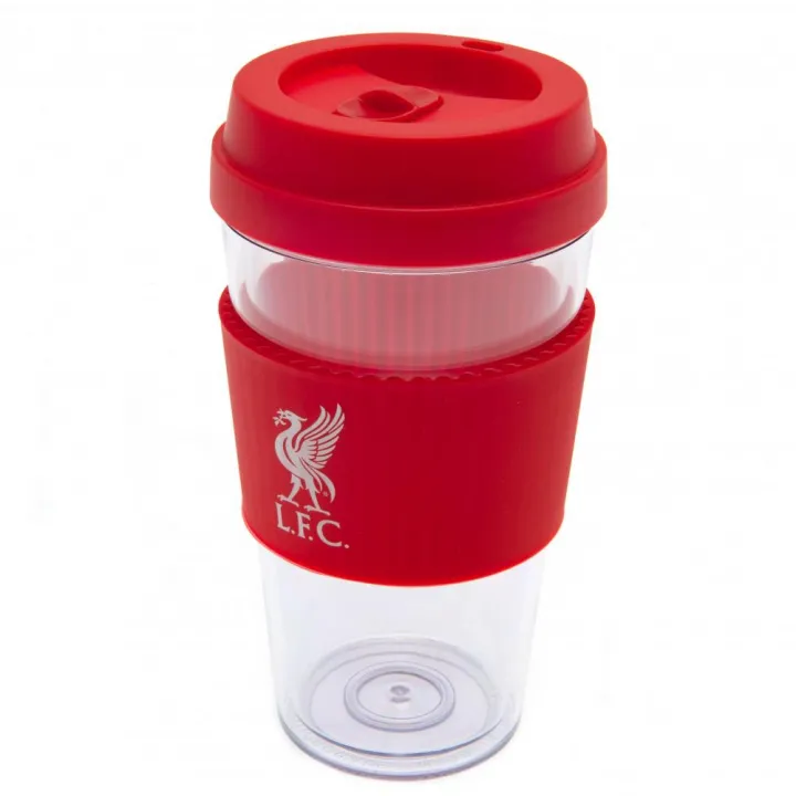 Liverpool FC прозрачна чаша за път – снимка 2
