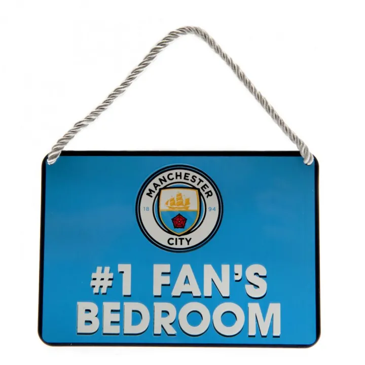Manchester City FC метална табела - спалня – снимка 2
