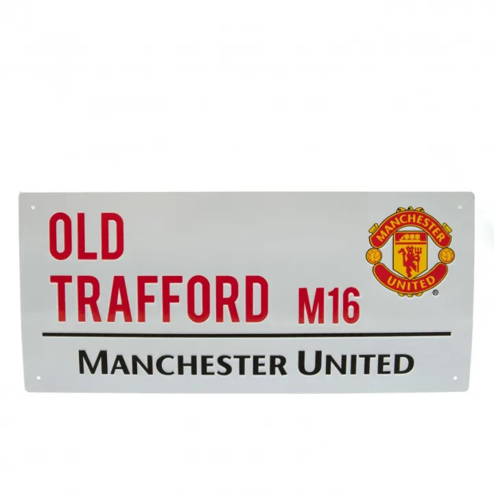 Manchester United FC метален уличен знак – снимка 2
