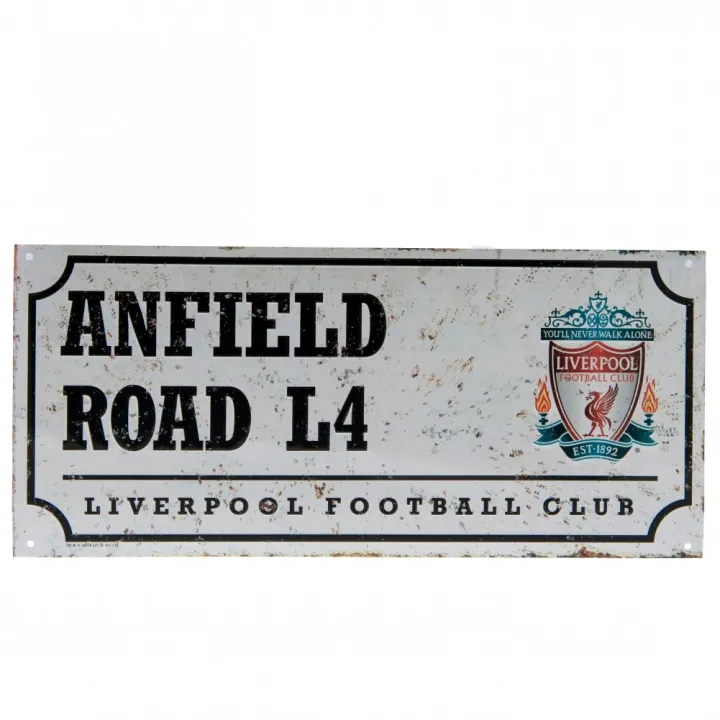 Liverpool FC ретро уличен знак – снимка 2