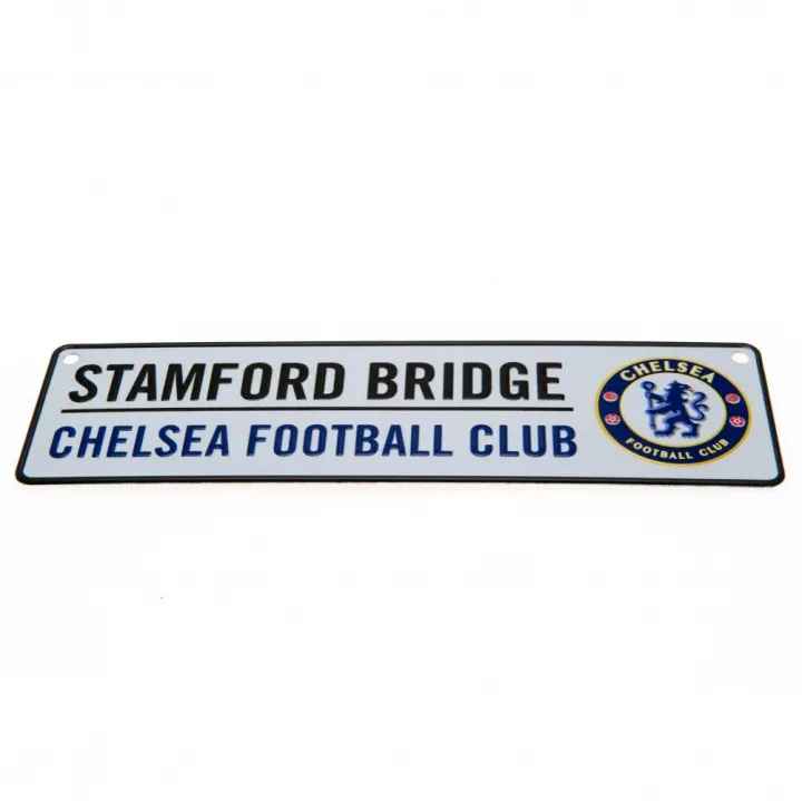 Chelsea FC метална табела за стъкло – снимка 2