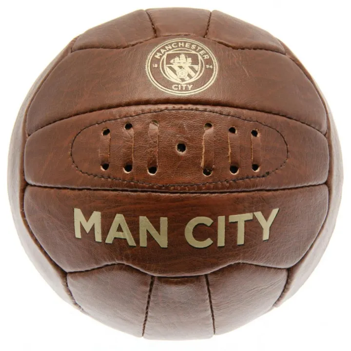 Manchester City FC ретро топка еко кожа – снимка 2