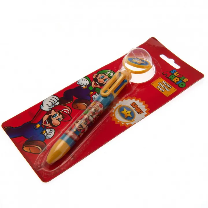 Super Mario многоцветна химикалка – снимка 3