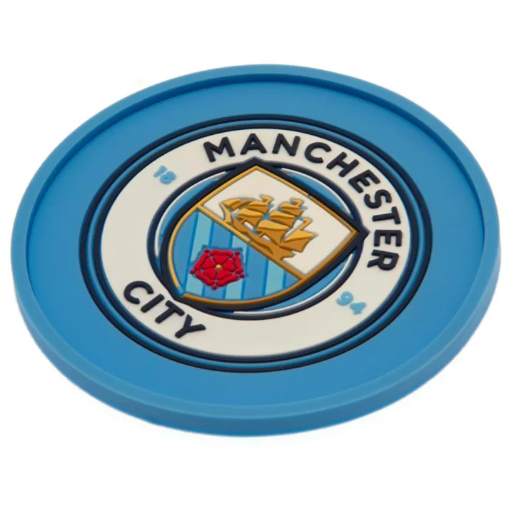 Manchester City FC силиконова подложка за чаша – снимка 2