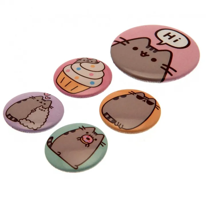 Pusheen комплект значки – снимка 2