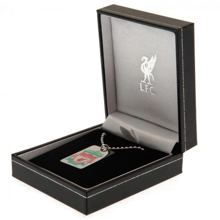 Liverpool FC верижка и плочка с емайлирана емблема – снимка 3