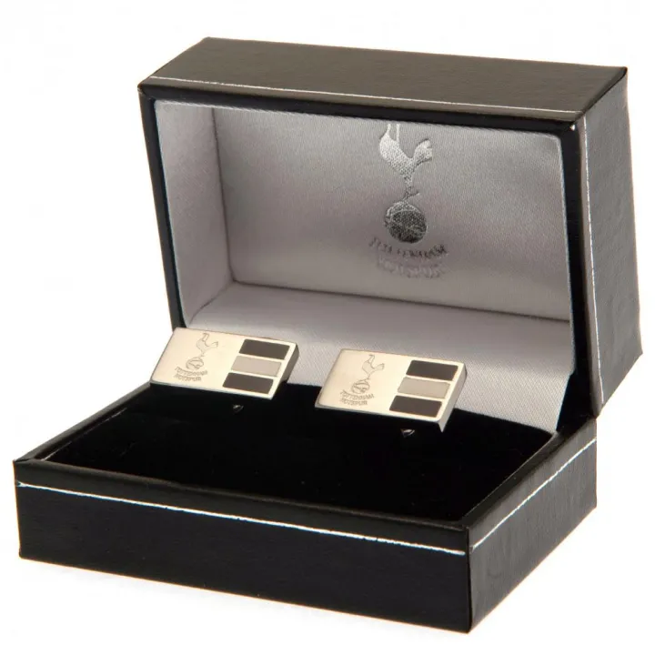 Tottenham Hotspur FC Stainless Steel Stripe Cufflinks – снимка 2