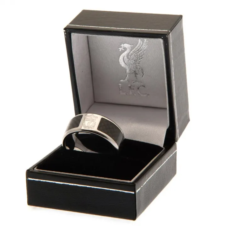 Liverpool FC Carbon Fibre Ring Large – снимка 3