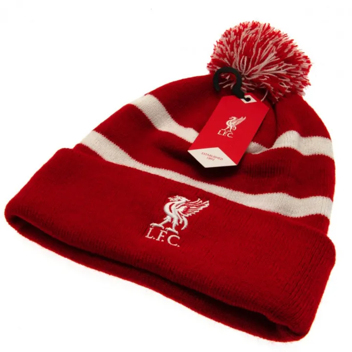 Liverpool FC червена плетена шапка – снимка 3