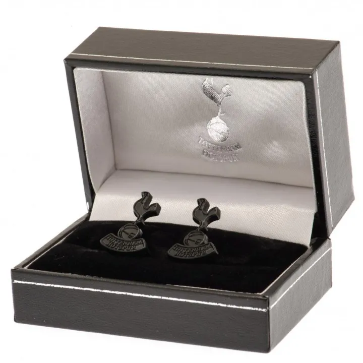 Tottenham Hotspur FC Black IP Cufflinks – снимка 2