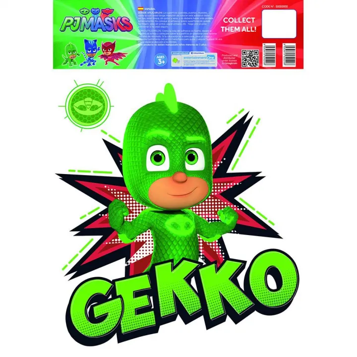 PJ Masks Wall Sticker A3 Gekko – снимка 2