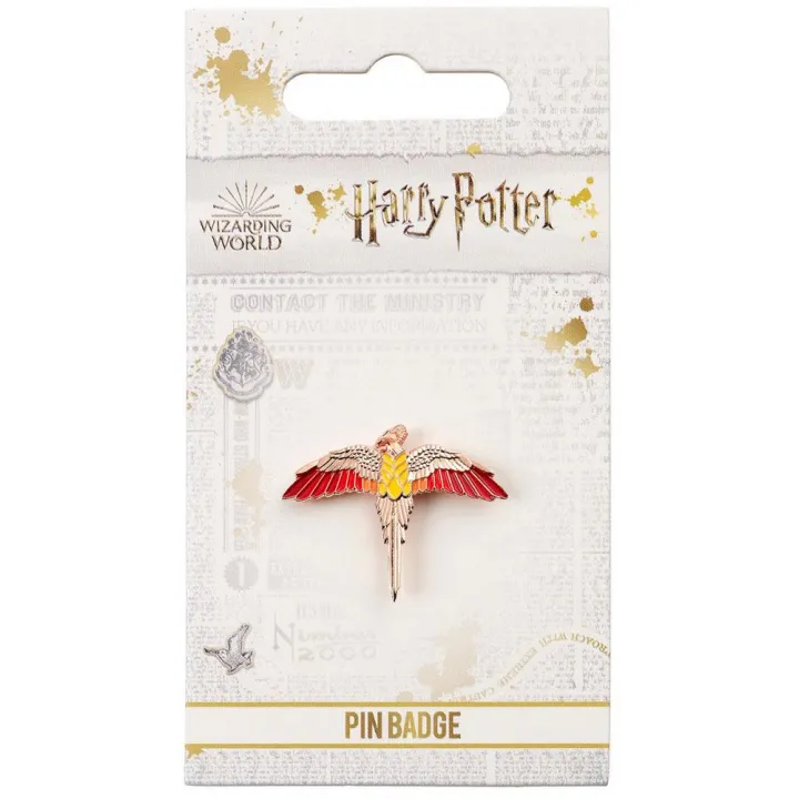 Harry Potter метална значка Fawkes – снимка 2