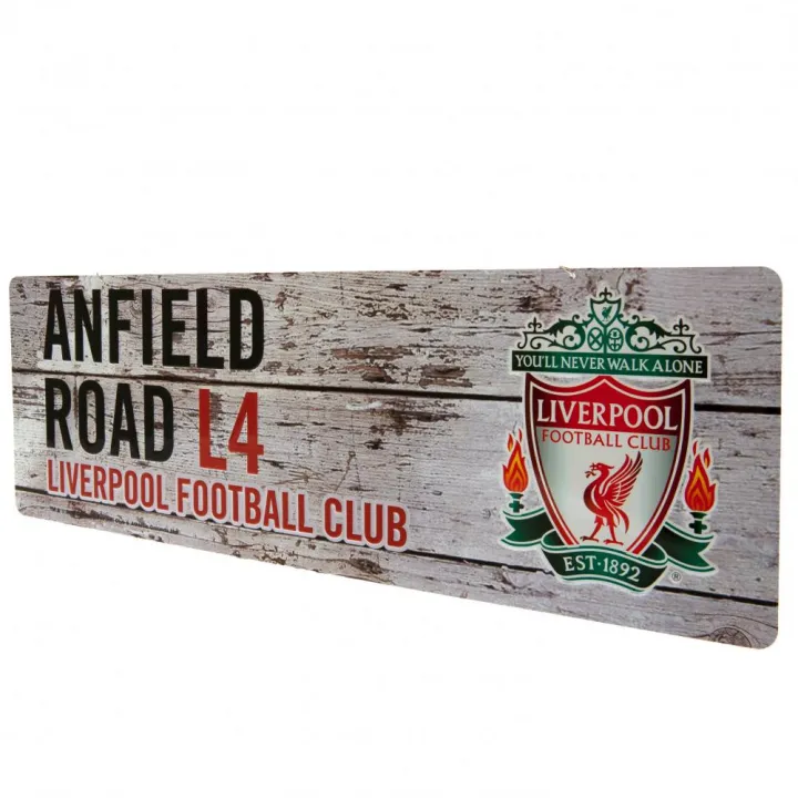 Liverpool FC метална табела Rustic Garden – снимка 2