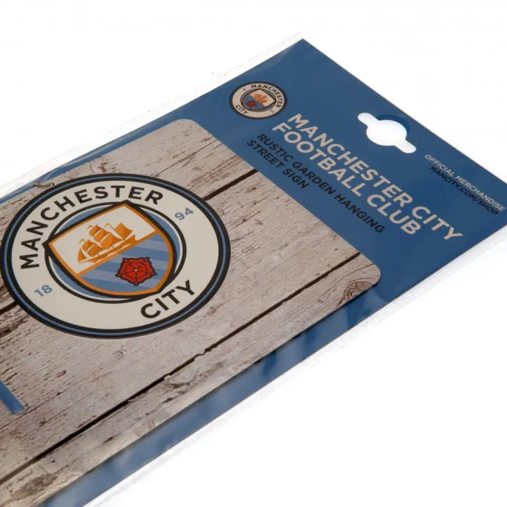 Manchester City FC метална табела Rustic Garden – снимка 4