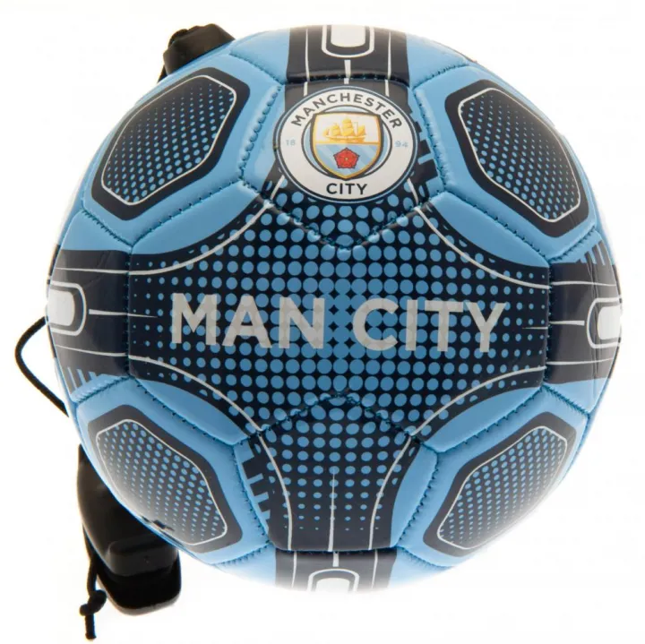Manchester City FC топка за тренировка с въже – снимка 2
