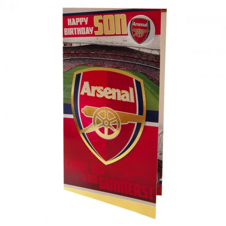 Arsenal FC картичка за рожден ден Son – снимка 2